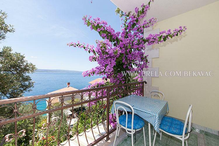 Villa Libertas Brela Bagian luar foto
