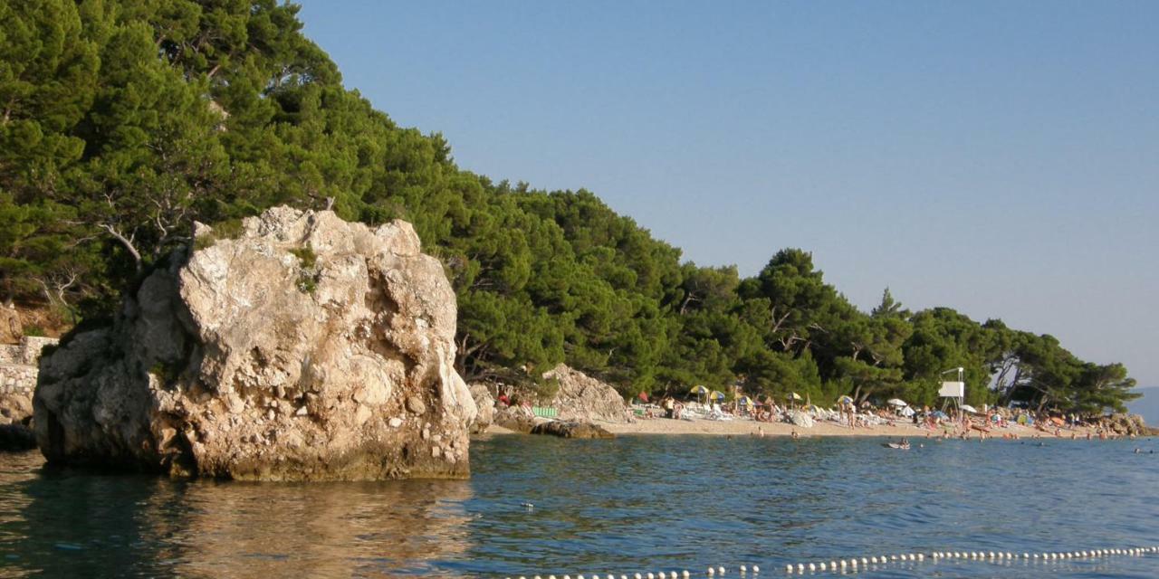 Villa Libertas Brela Bagian luar foto
