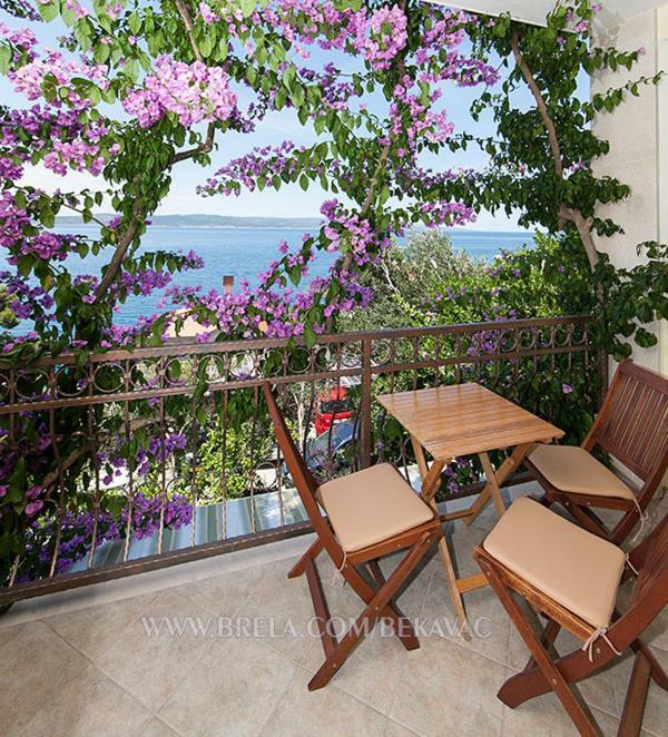 Villa Libertas Brela Bagian luar foto