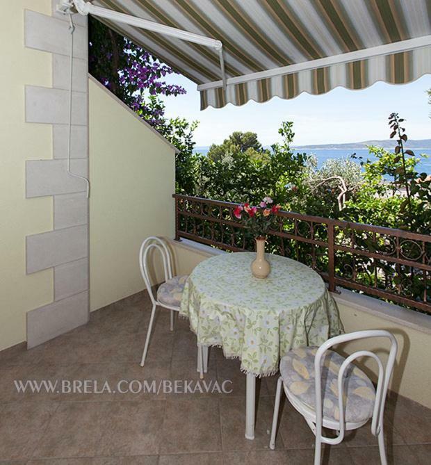 Villa Libertas Brela Bagian luar foto