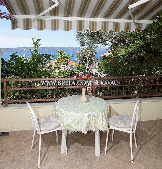 Villa Libertas Brela Bagian luar foto